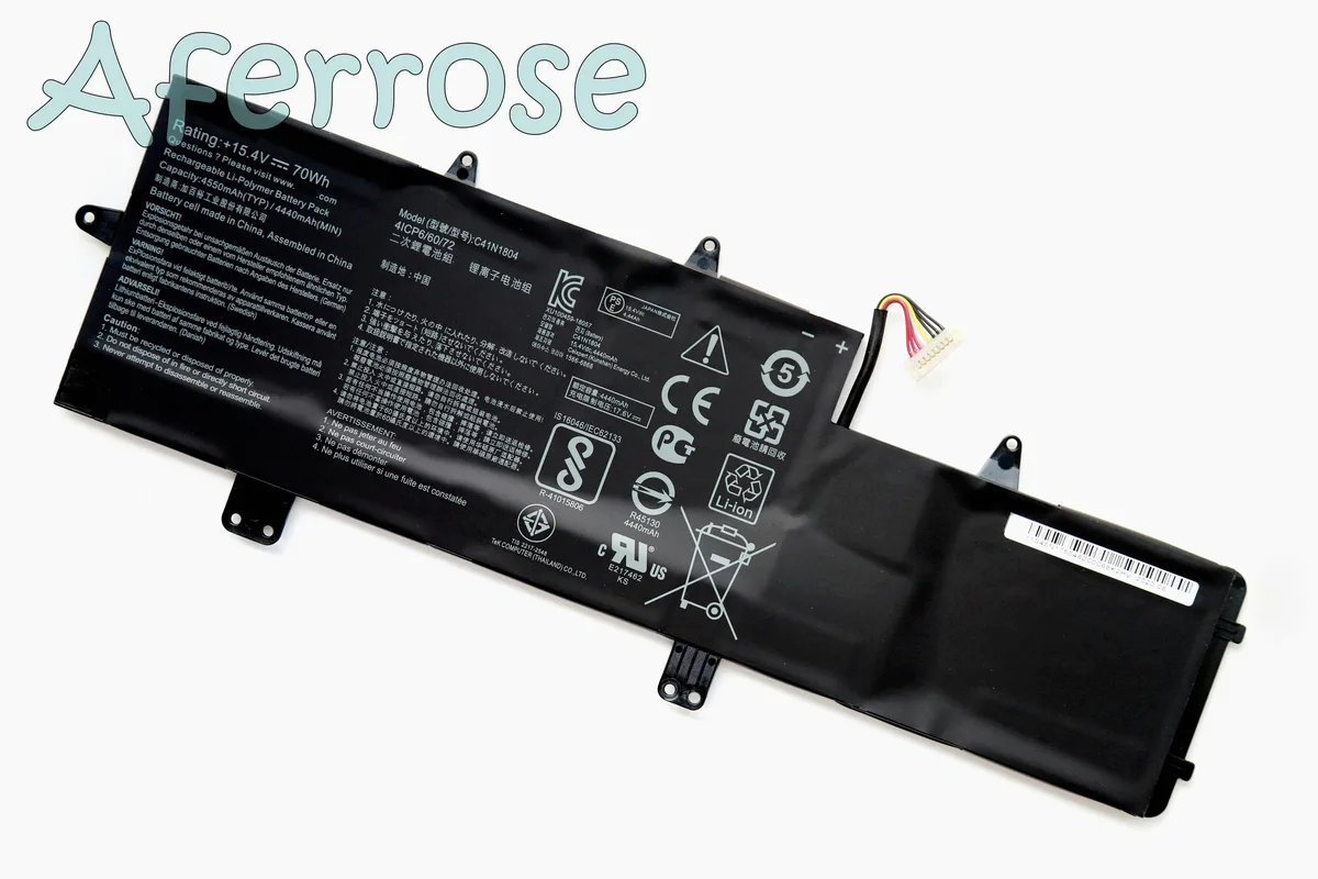 GOLDIX GOLDIX C41N1804 70Wh laptop battery for Asus ZenBook Pro 14 UX450 UX480 — product photo