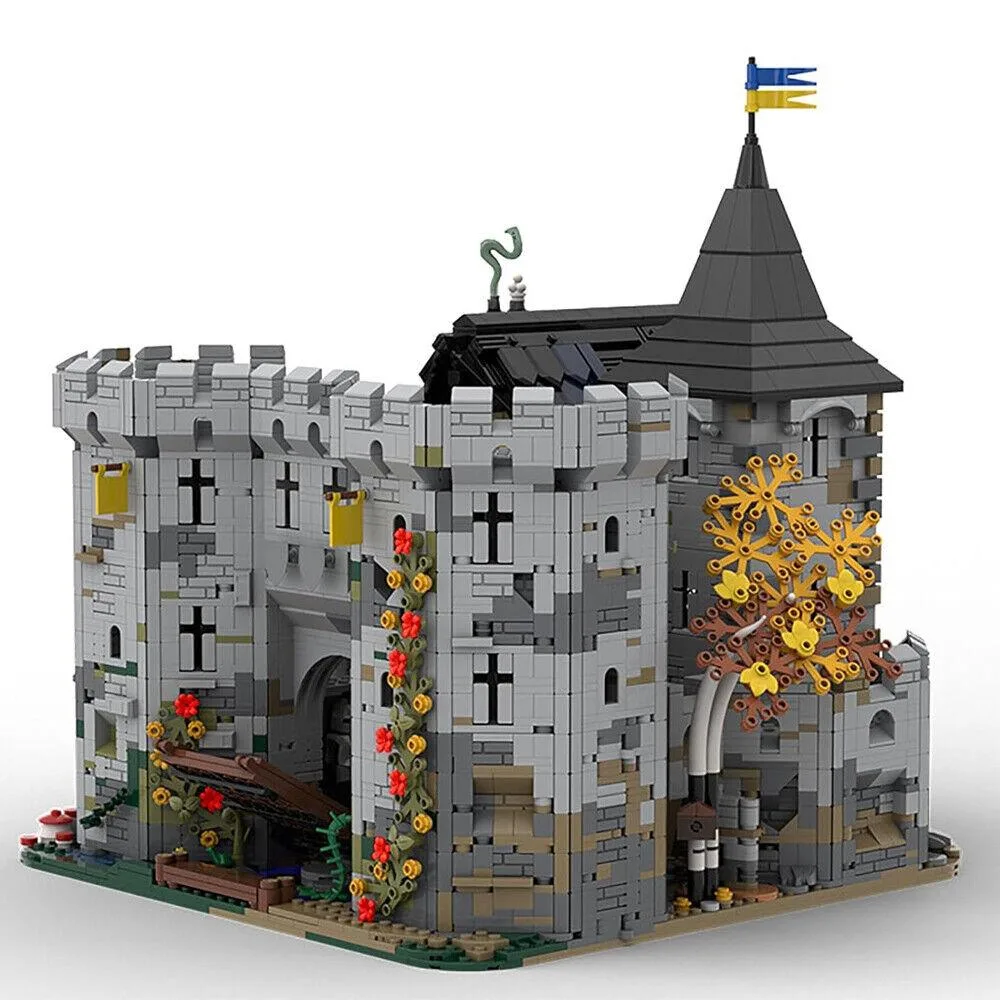ZITIANYOUBUILD ZITIANYOUBUILD MOC-113094 Medieval Fortress Castle Keep Outpost 5812 Parts — product photo