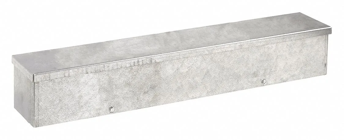 Wiegmann Wiegmann Wiring Trough 6x6x36in Galvanized RSCG060636GNK — product photo