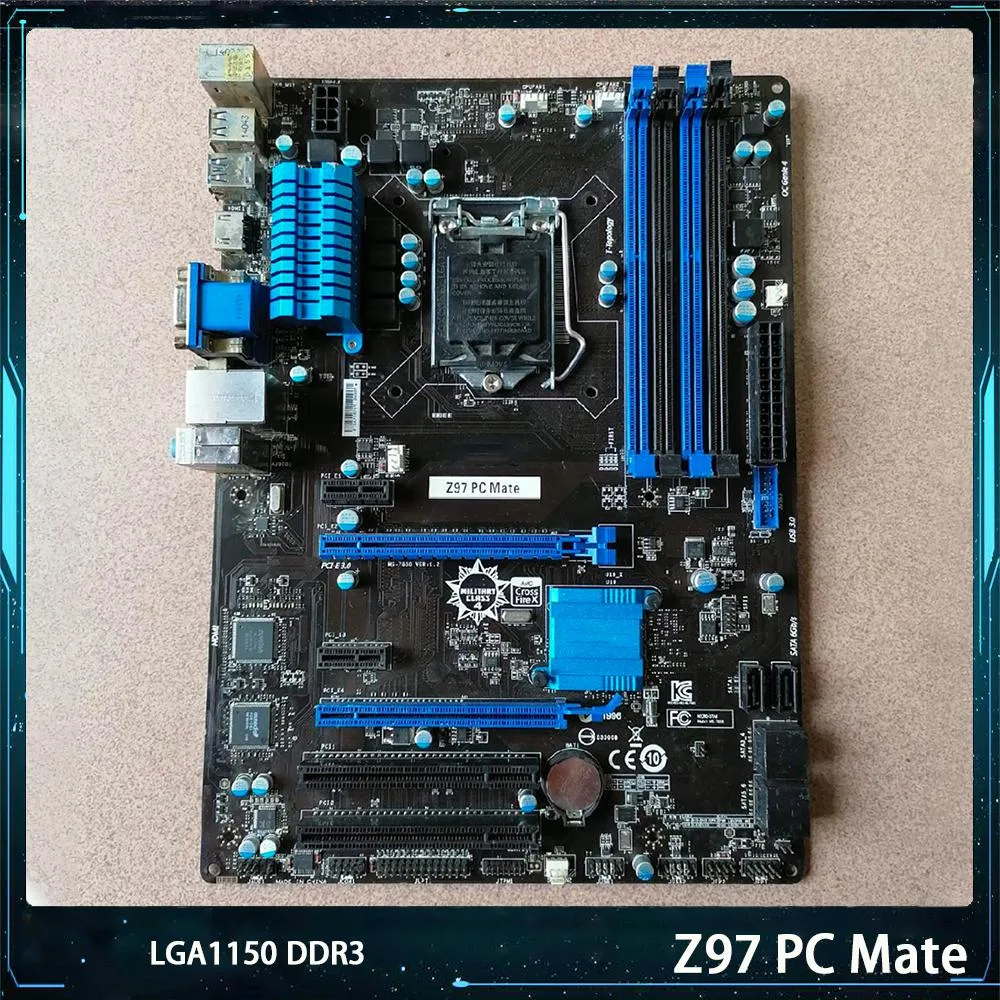 MSI MSI Z97 PC Mate Intel motherboard LGA1150 DDR3 32GB ATX — product photo