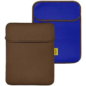 Amzer Amzer Reversible Neoprene Sleeve Case for Kindle Fire HDX 8.9" / HD 8.9" - Chocolate Brown/Teal Blue — product photo