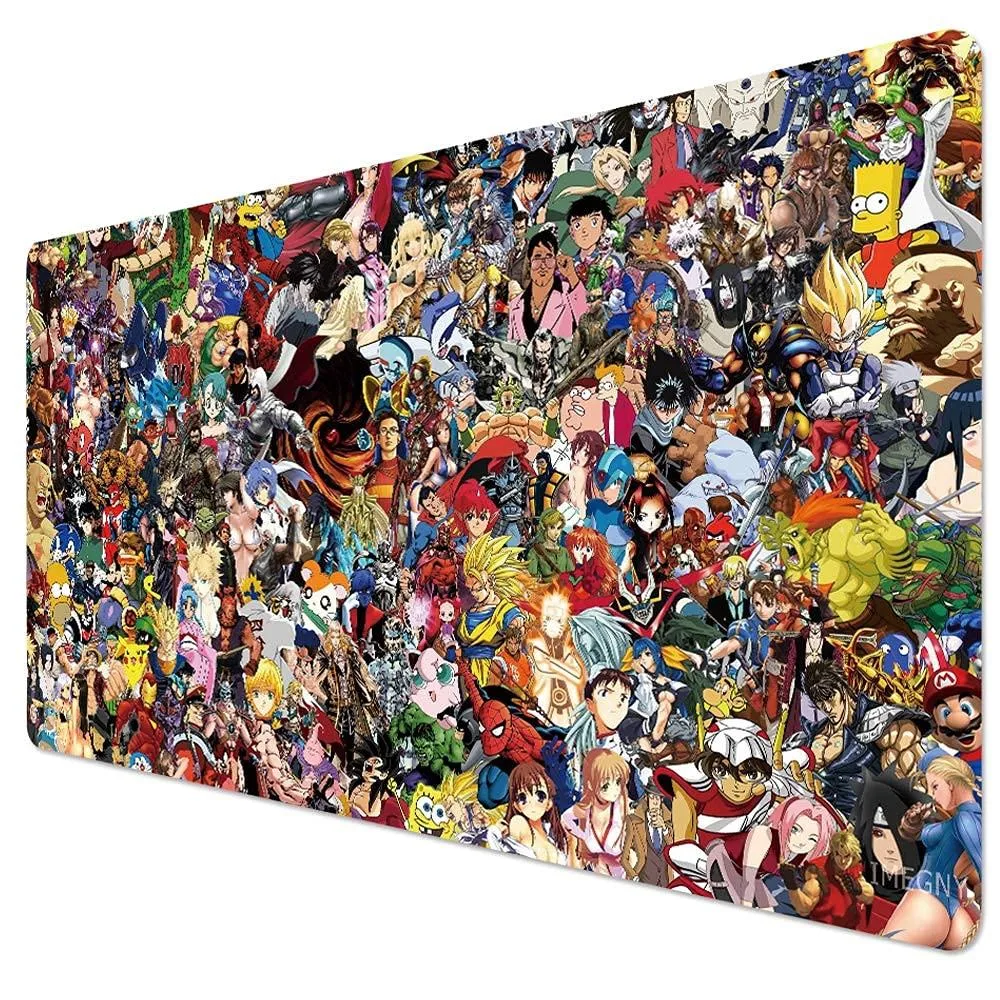 KEHIPI KEHIPI Extended XXL Mouse Pad 35.4 x 15.7 in Stitched Edges — product photo