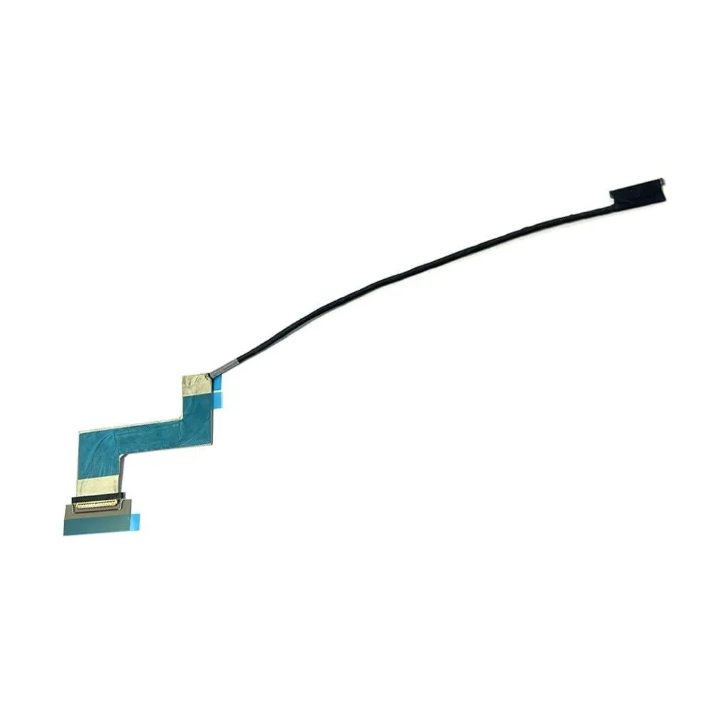 Flat orange flex cable with 40-pin connector for Lenovo laptop display