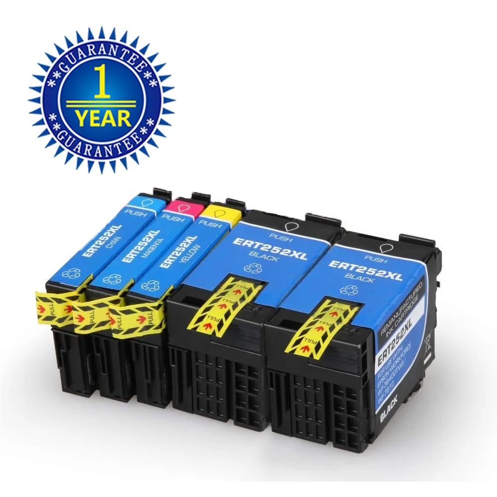 V4ink V4ink T252XL 5PK Ink Cartridges 2BK/C/M/Y 1100pp — product photo
