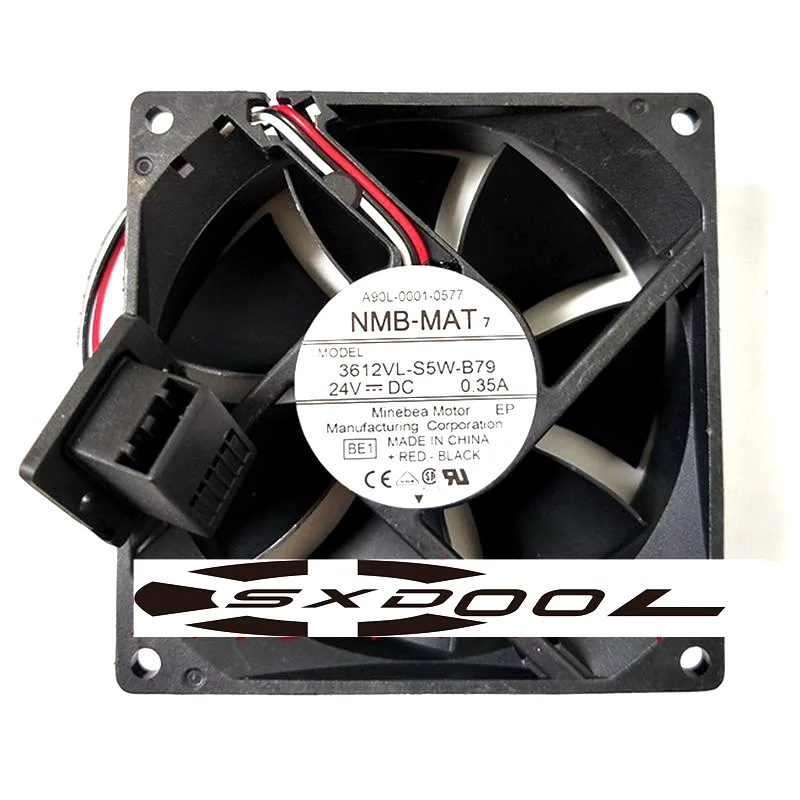 SXDOOL SXDOOL 3612VL-S5W-B79 24V case fan 92×92×32 mm — product photo