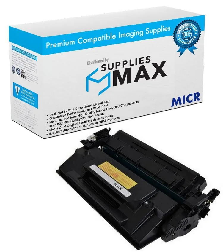 SuppliesMax SuppliesMax TRS02-W1480X-001 MICR toner cartridge 9500 pages — product photo