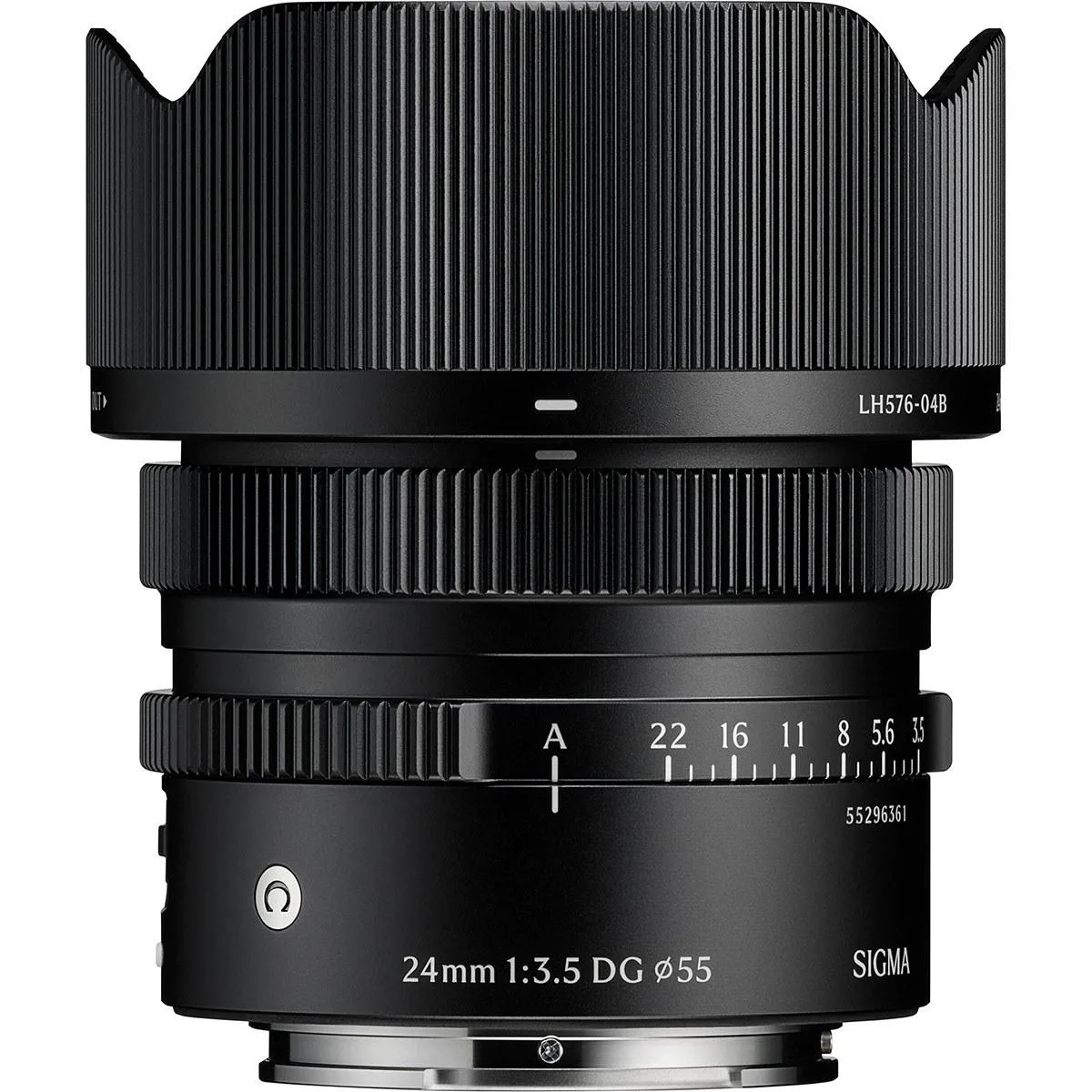 SIGMA SIGMA 24mm f/3.5 DG Contemporary Sony E-mount camera lens, Black — product photo