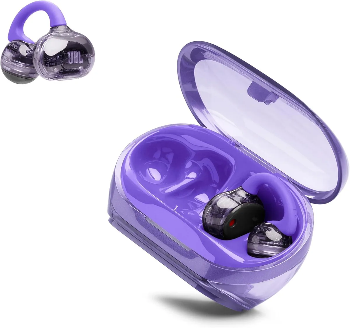 JBL JBL Soundgear Clips Purple Open-Ear Earbuds — product photo