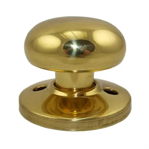 Marks USA Marks USA A9223-3-M Bright Brass US3 Interior Mushroom Knob / Rose Assembly for 22 Series — product photo