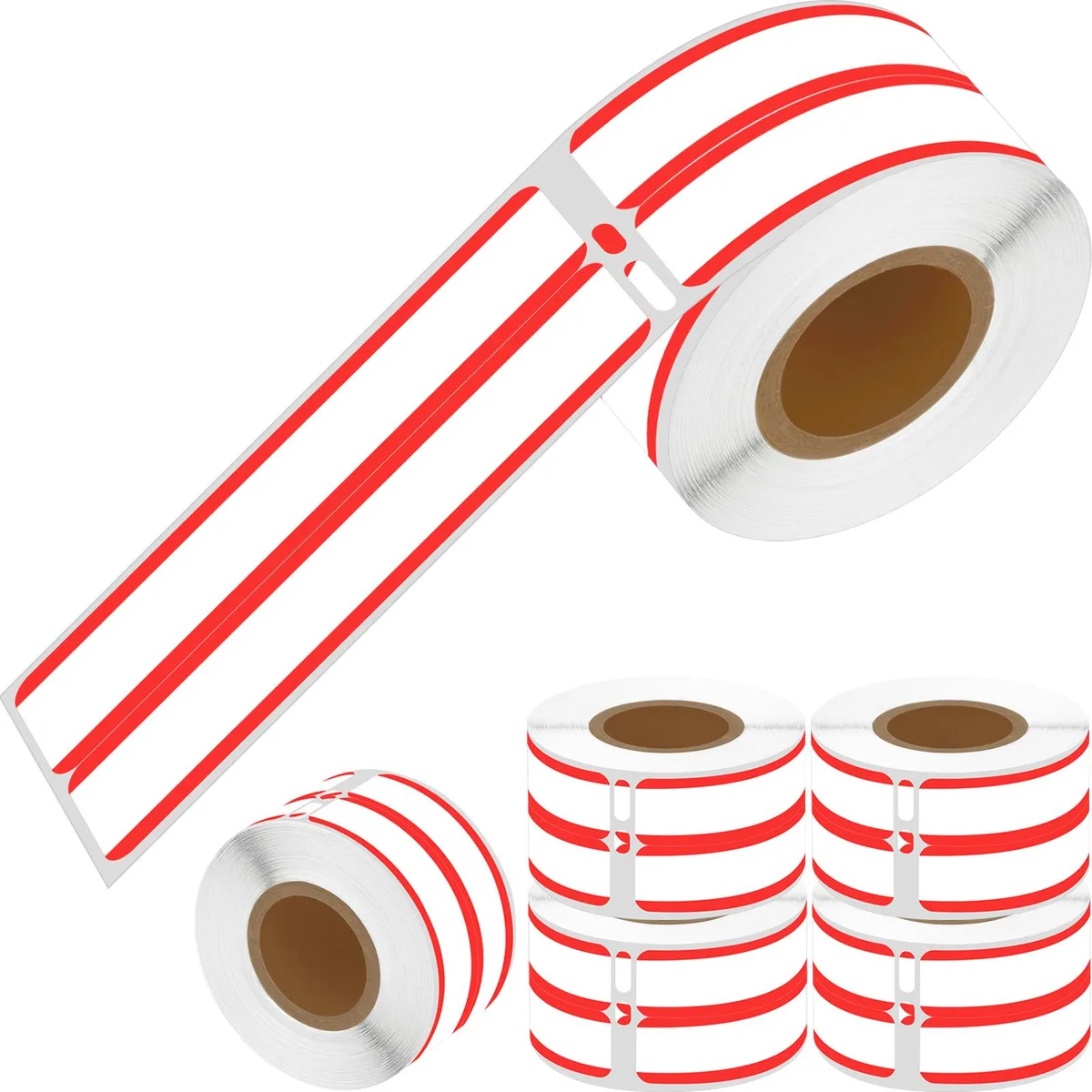GREENCYCLE GREENCYCLE DM-30276 label 6 rolls 260 labels 14mm x 87mm — product photo