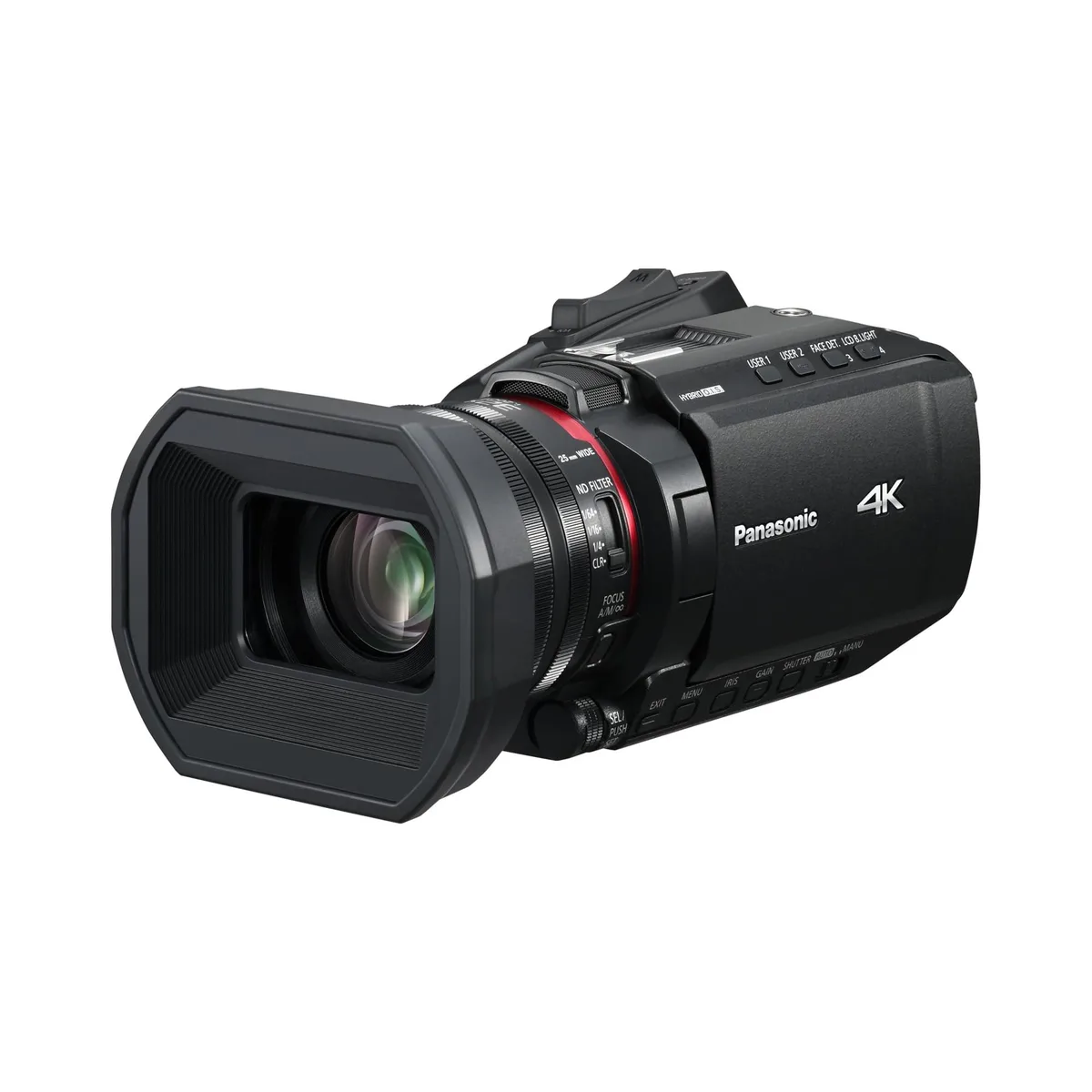 Panasonic Panasonic HC-X1200 4K professional camcorder 24x zoom 3.5 LCD — product photo