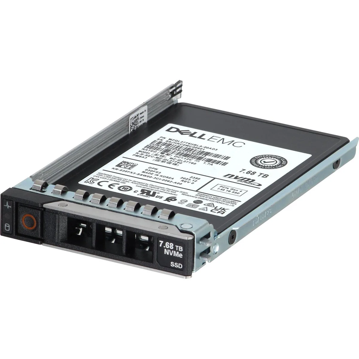 DELL DELL 30FX3 7.68TB enterprise SSD — product photo