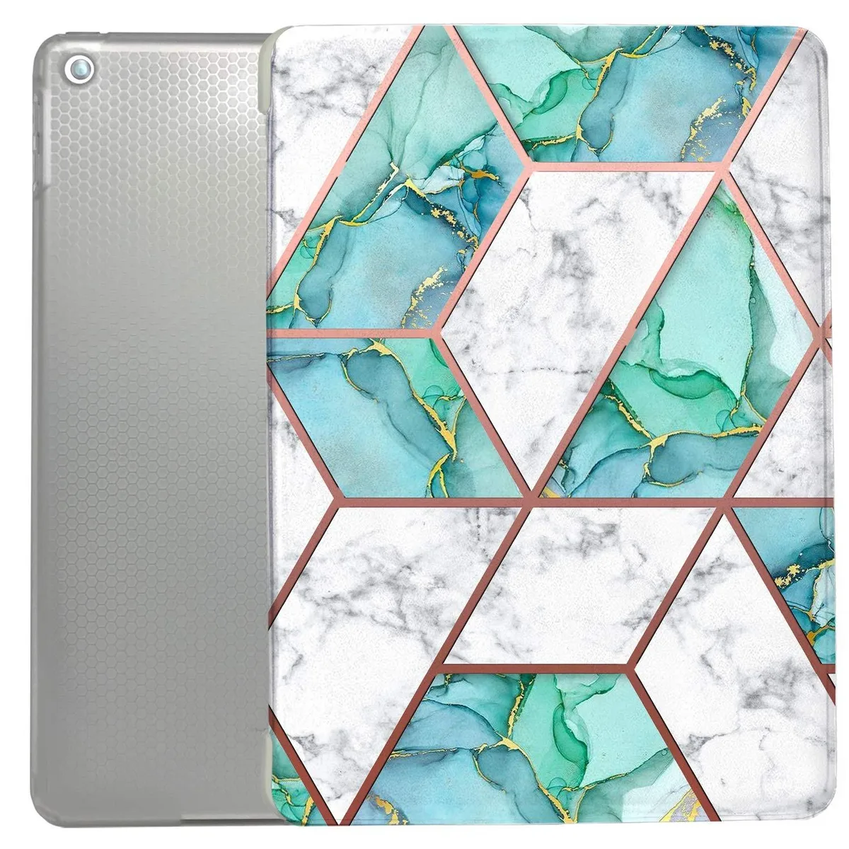 Bipra Bipra 2 in 1 accessory iPad Mini 5 7.9 inch 2019 Marble Green — product photo