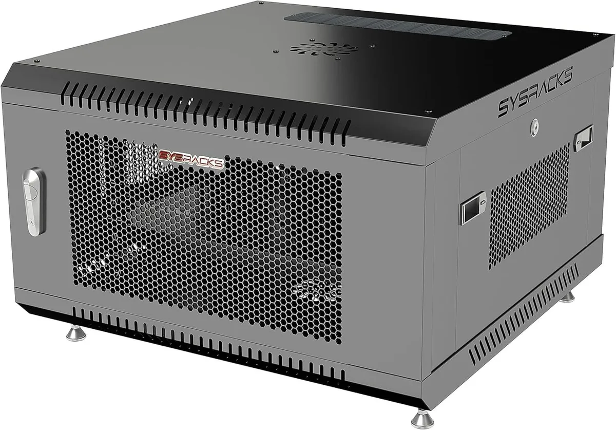 TAURKENAM TAURKENAM 6U 19″ 24″ Deep Wall Mount Server Rack — product photo