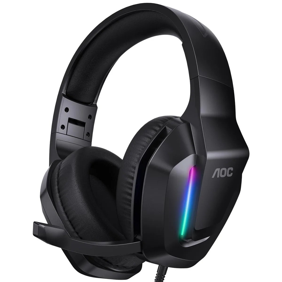  AOC ACG2530 Wired Gaming Headset 50mm 3.5mm Jack Black — product photo