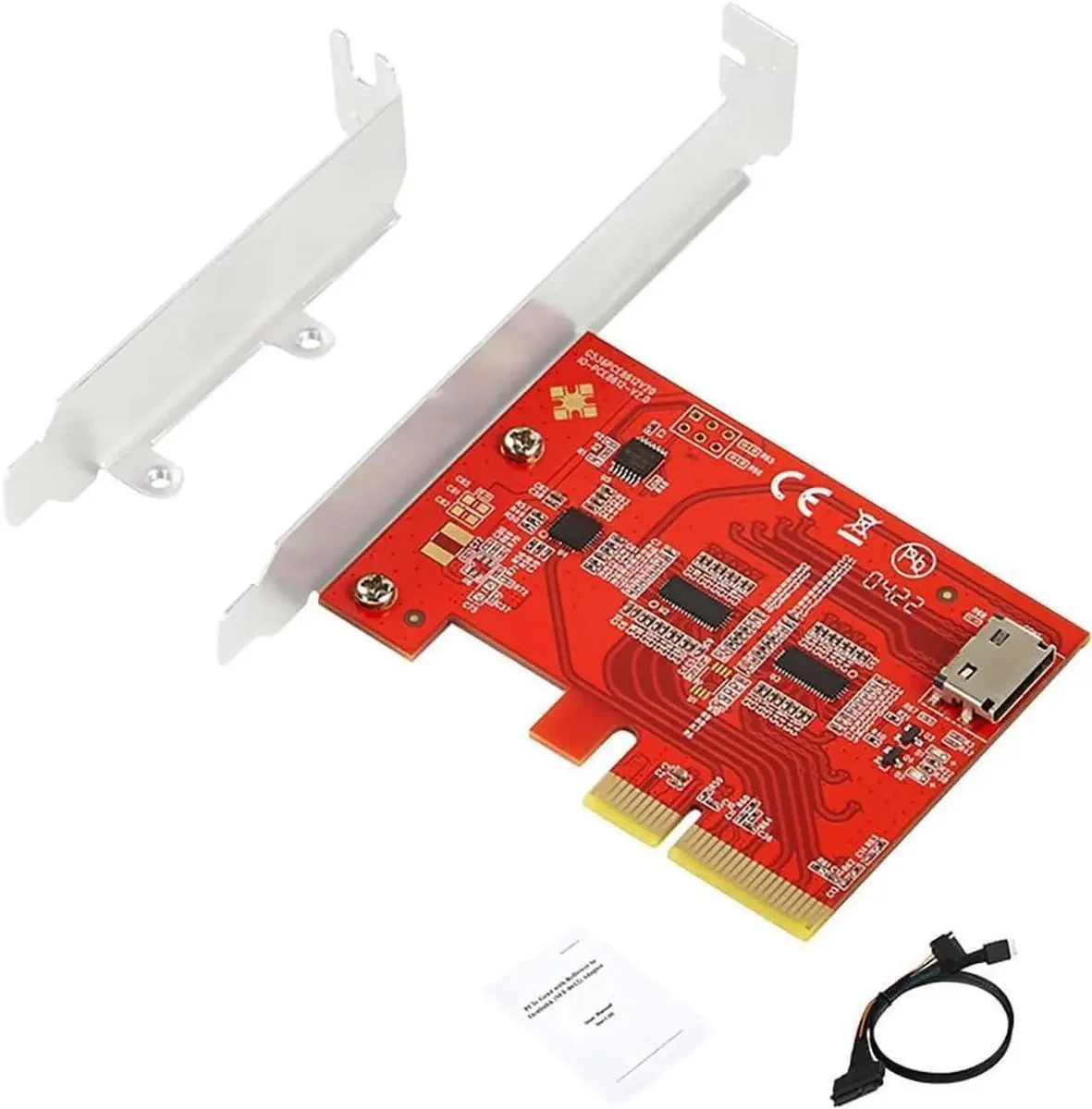 SMUGDESK SMUGDESK PCIe 4.0 x4 to U.2 NVMe Adapter Oculink SFF-8612 to SFF-8639 Cable 16GT/s — product photo