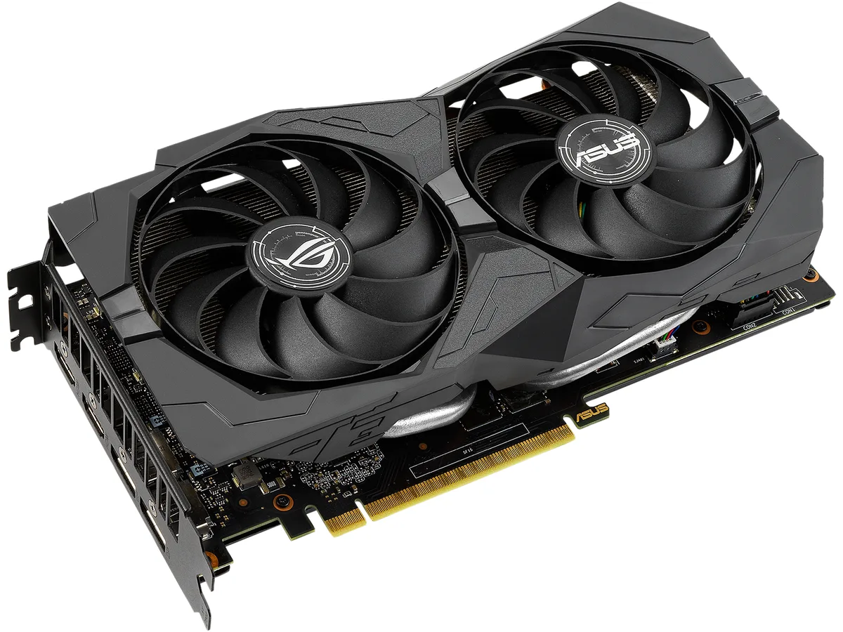 ASUS ASUS ROG-STRIX-GTX1660S-A GeForce GTX 1660 SUPER 6GB graphics card — product photo