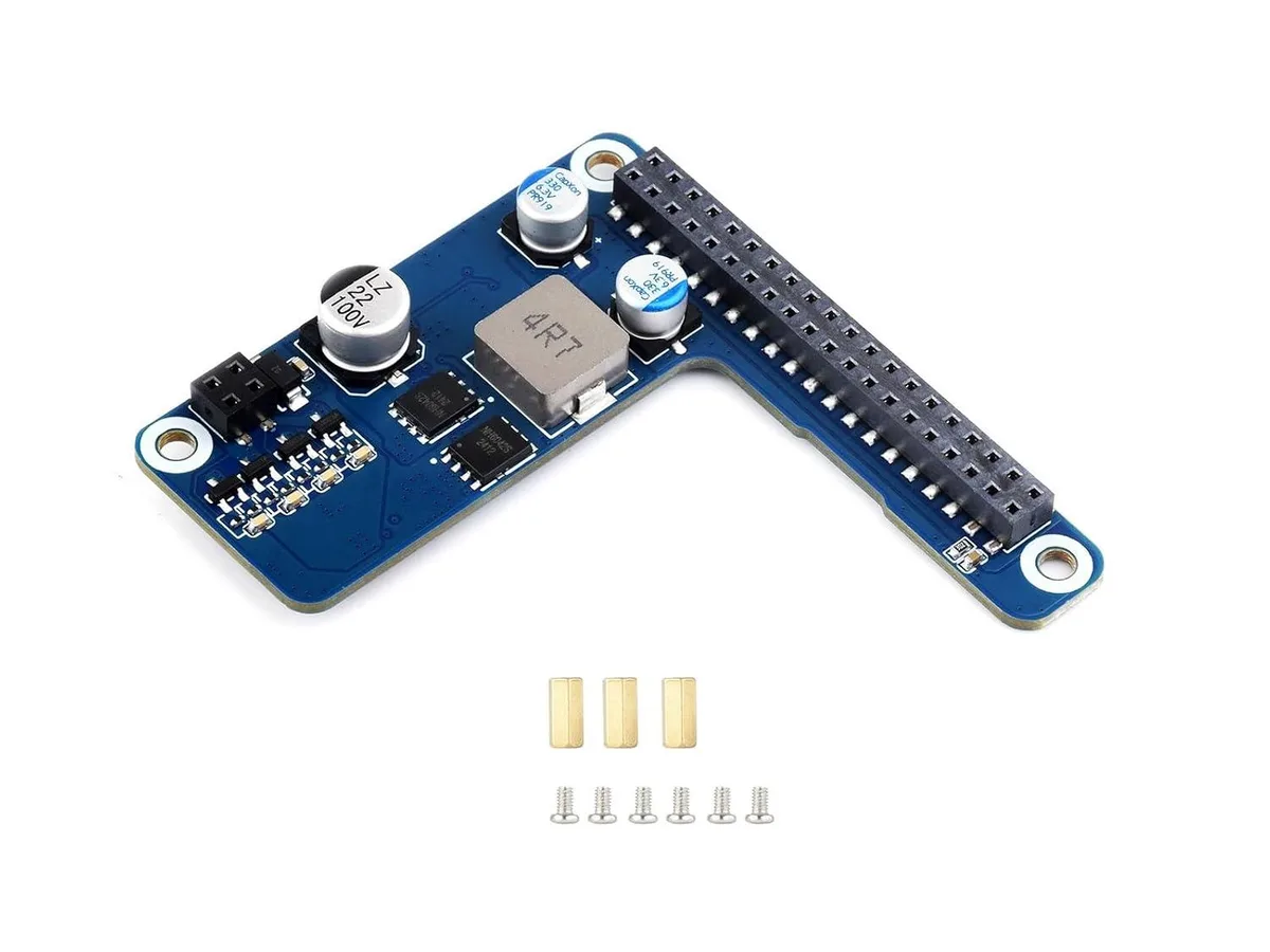 LORDWORLD LORDWORLD PoE HAT (G) for Raspberry Pi 5, 5V 5A, 40-pin — product photo
