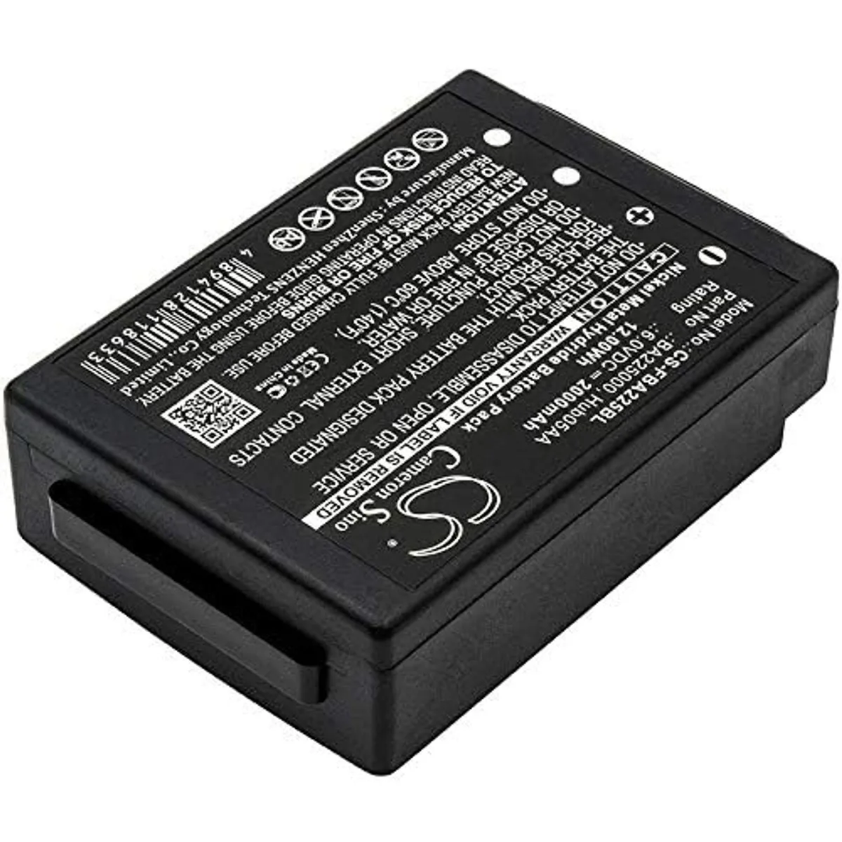  Cameron Sino CS Battery 2000mAh 6V for Radiomatic Eco Spectrum Technos — product photo