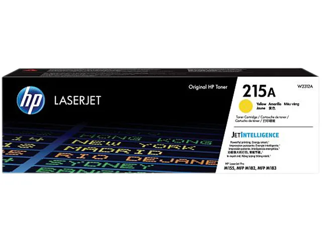 HP HP 215A W2312A Yellow Toner Cartridge 850 Pages — product photo