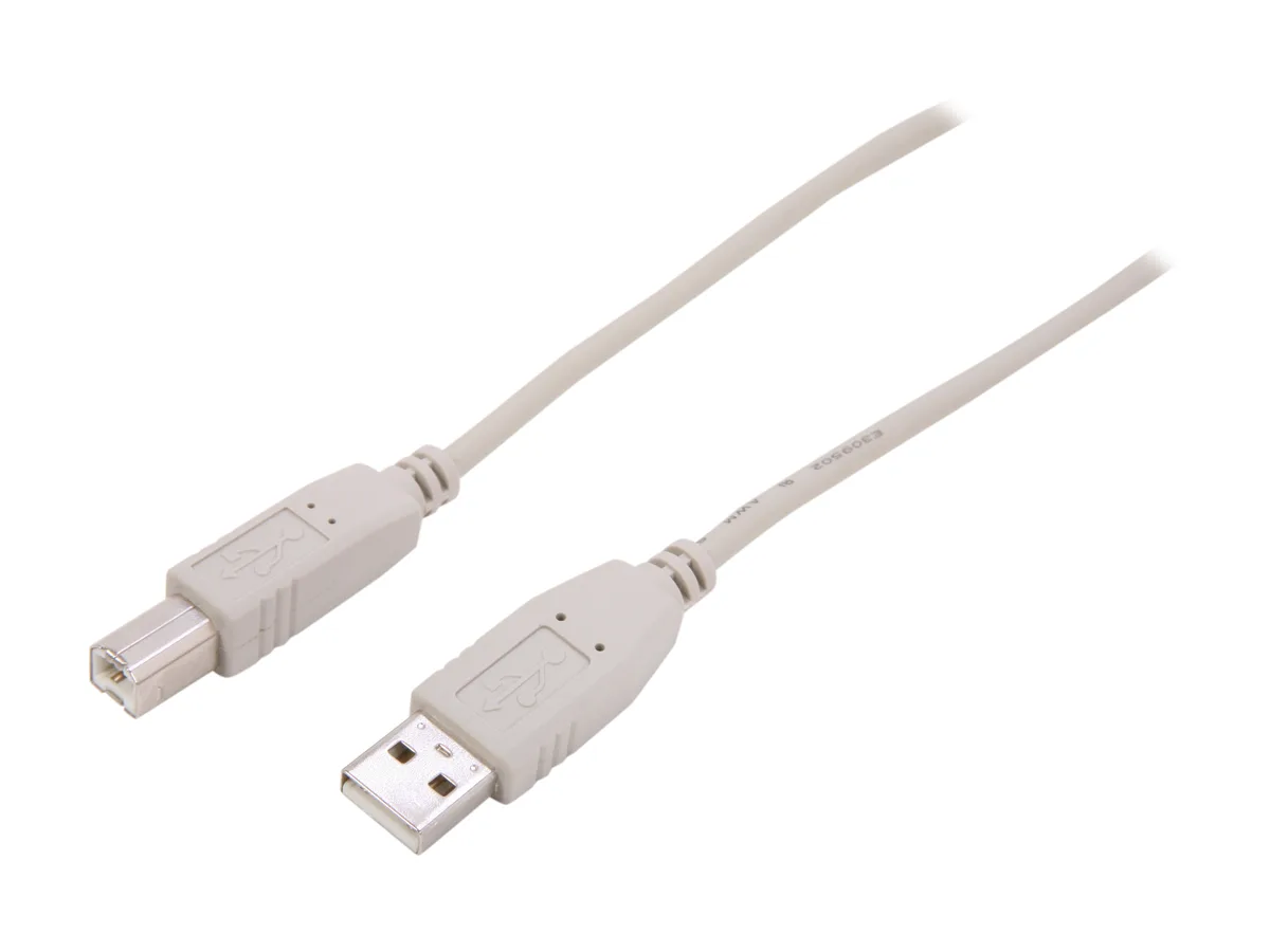 Nippon Labs Nippon Labs USB-15-AB USB 2.0 A Male to B Male cable beige — product photo