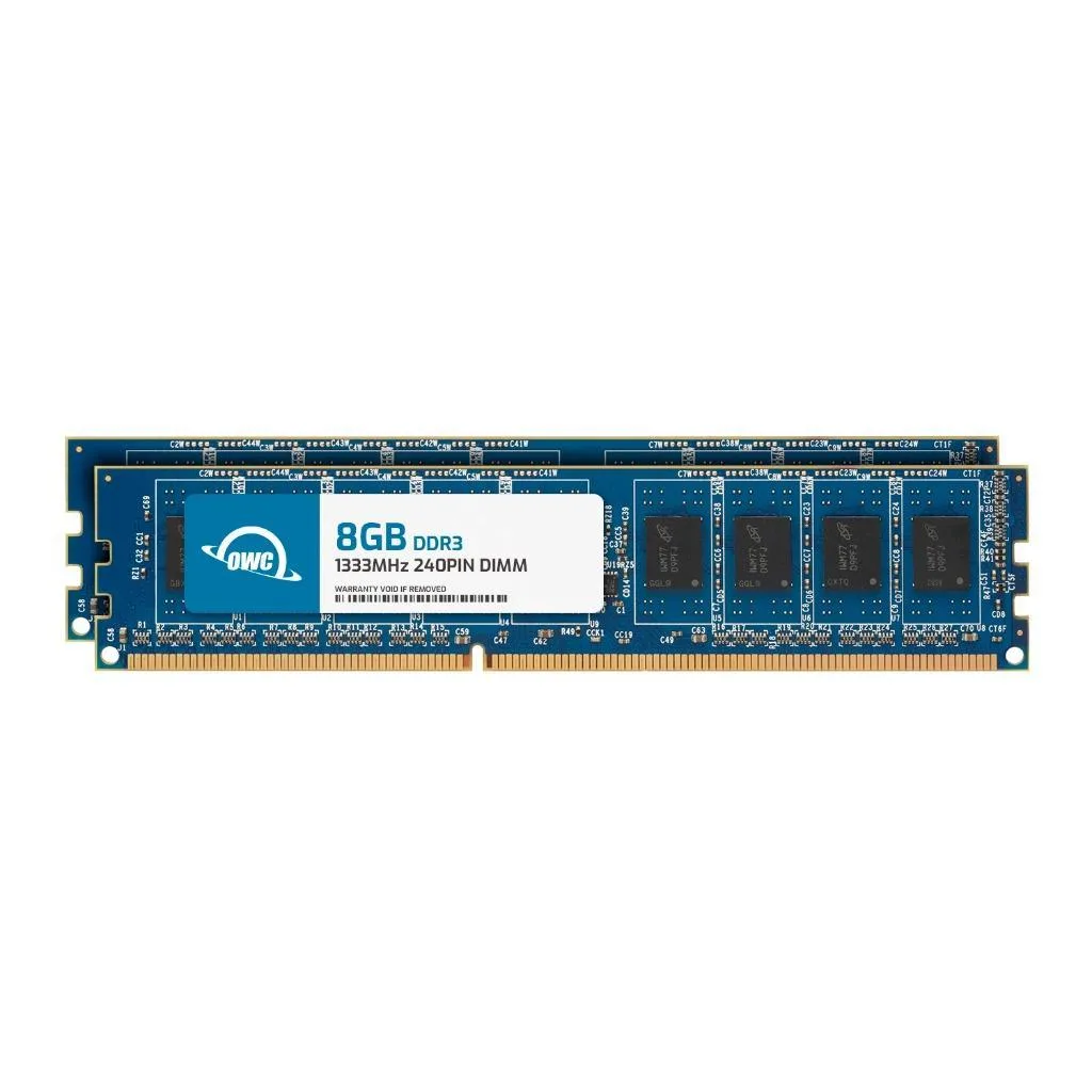 OWC OWC 16GB (2x8GB) DDR3 1333 PC3-10600 CL9 1.5V Desktop RAM — product photo