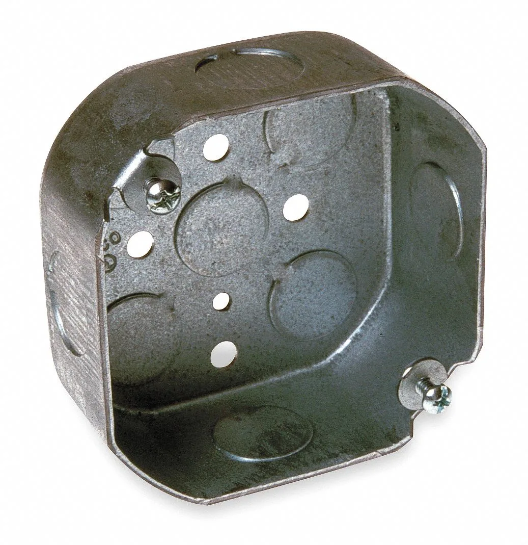 Hubbell Incorporated Hubbell RACO 125 Electrical Box 15.5 cu in 2 Gang Steel Octagon — product photo