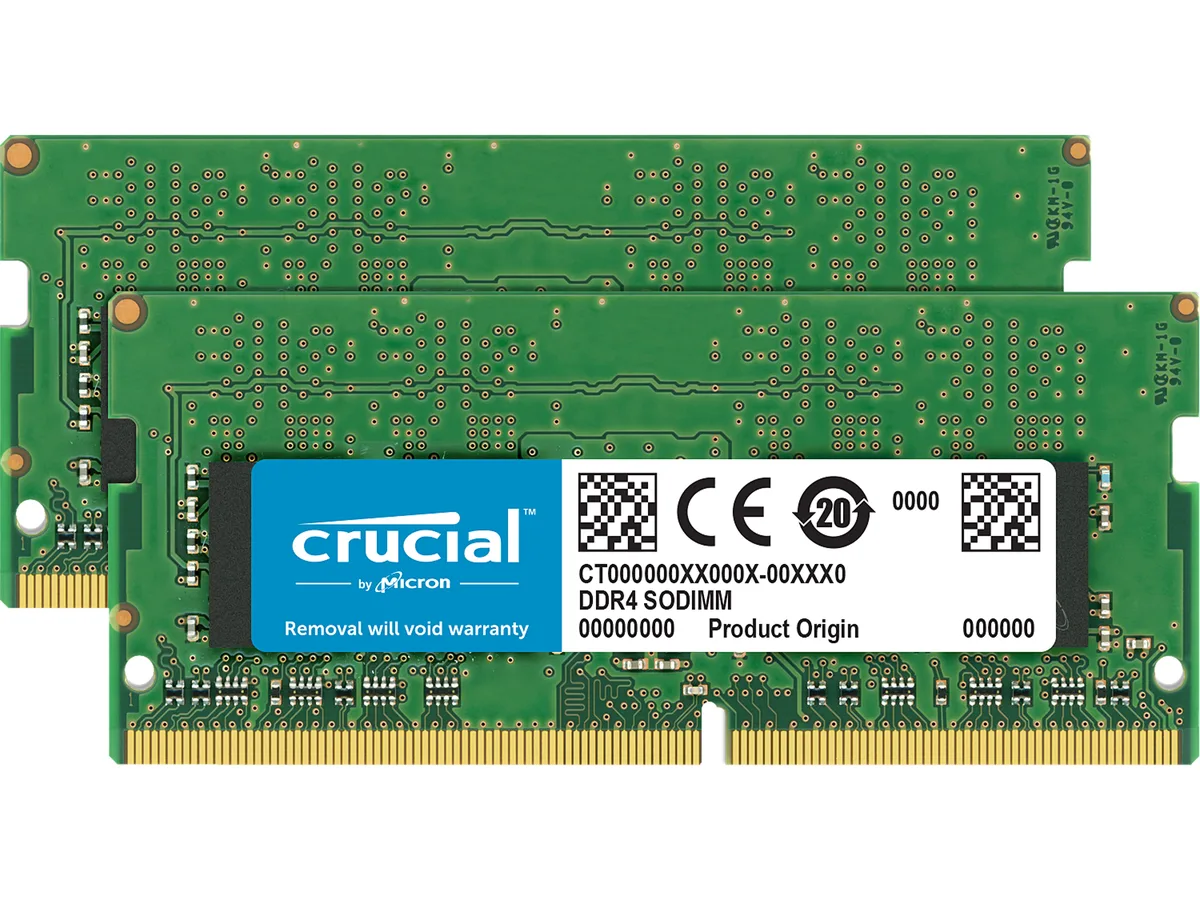 Crucial Crucial CT2K16G4SFRA266 32GB (2 x 16GB) DDR4 2666 laptop RAM — product photo