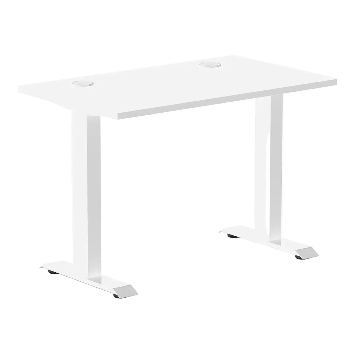 Desky Desky Zero Mini Office Desk White 40 x 24 in — product photo