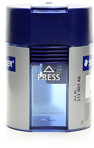 Staedtler Staedtler 512001A6 double-hole pencil sharpener educational supply — product photo