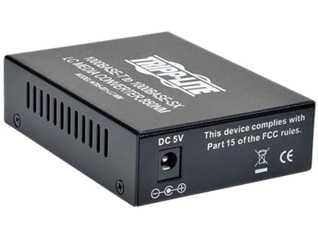 Tripp Lite Tripp Lite N785-001-LC-MM 10/100/1000 LC Duplex 850nm 550m Media Converter — product photo