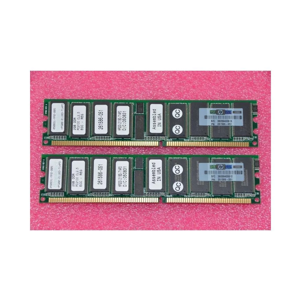 HP HP 300682-B21 4GB DDR266 ECC DIMM 184-pin 2x2GB RAM module — product photo