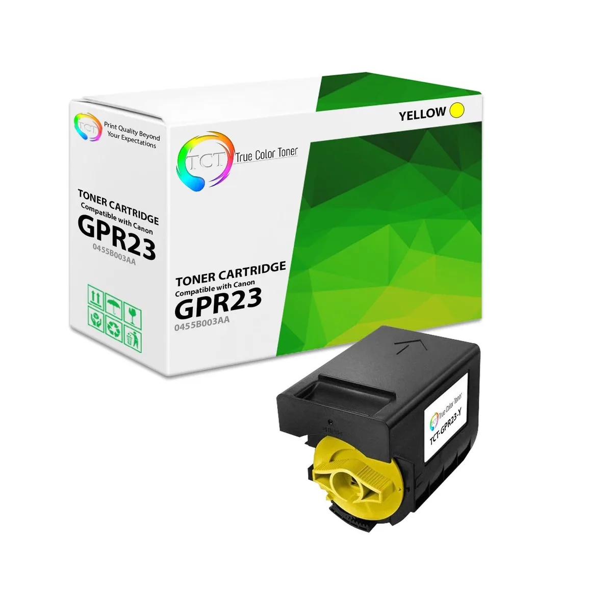 True Color Toner True Color Toner GPR23 Yellow Toner Cartridge 14000 Pages — product photo