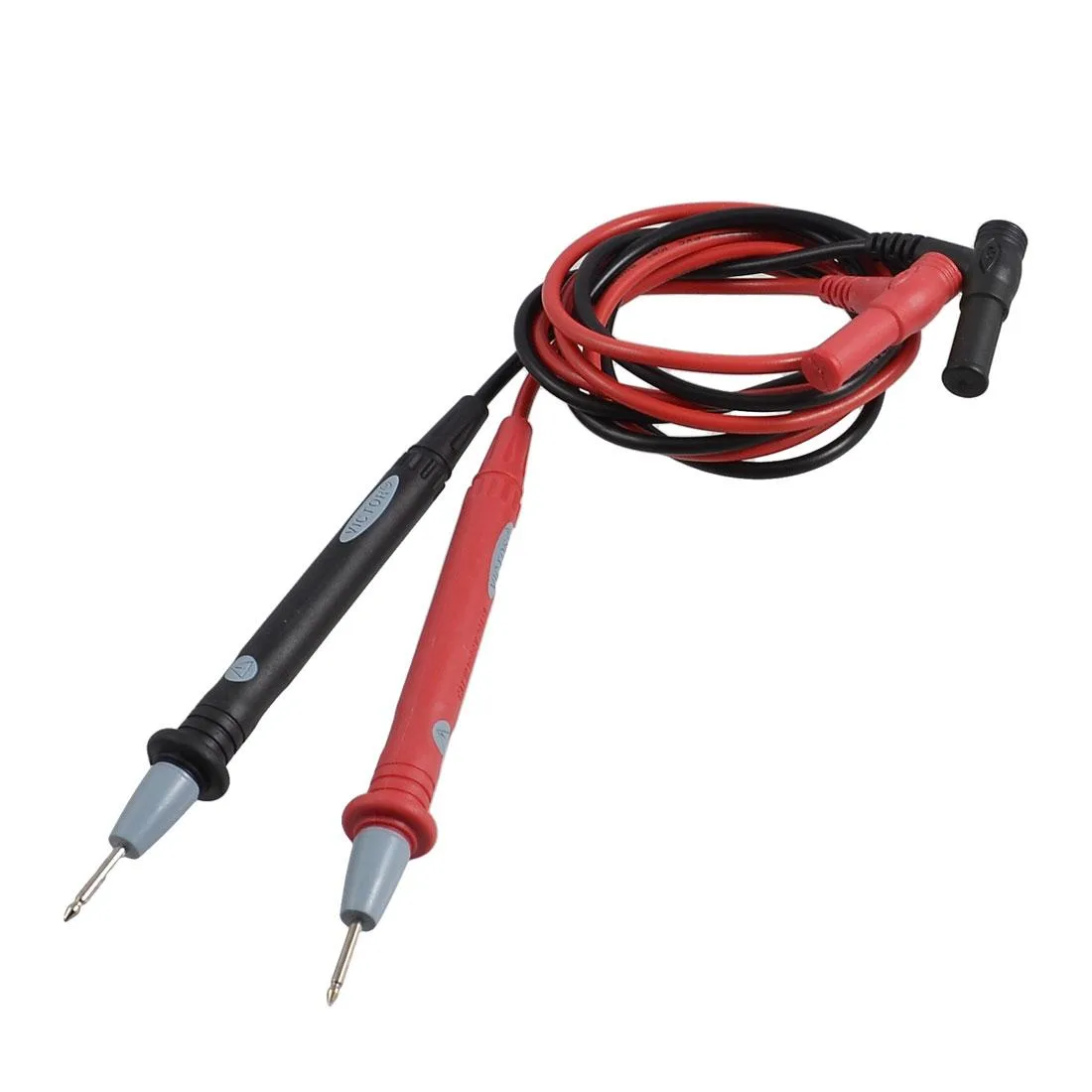 Red and black multimeter probe pair, 103.5cm cables, CAT III 1000V 20A rating