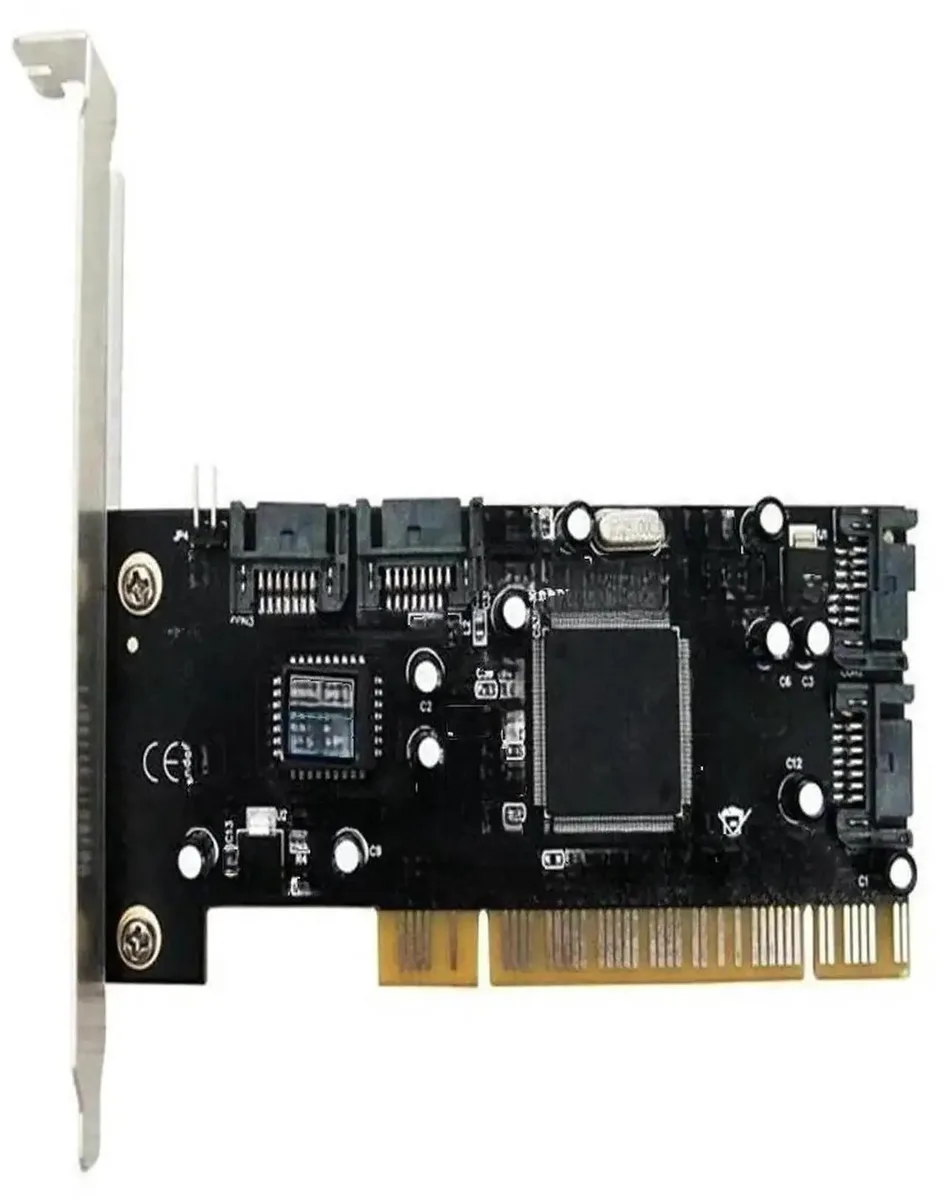SMUGDESK SMUGDESK SIL3114 PCI to 4 Port SATA Expansion Card — product photo
