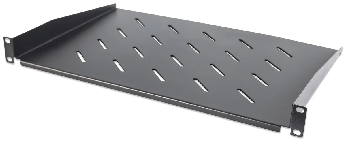 Intellinet Intellinet 714891 19" Cantilever Shelf 1U 350 mm Vented Black — product photo