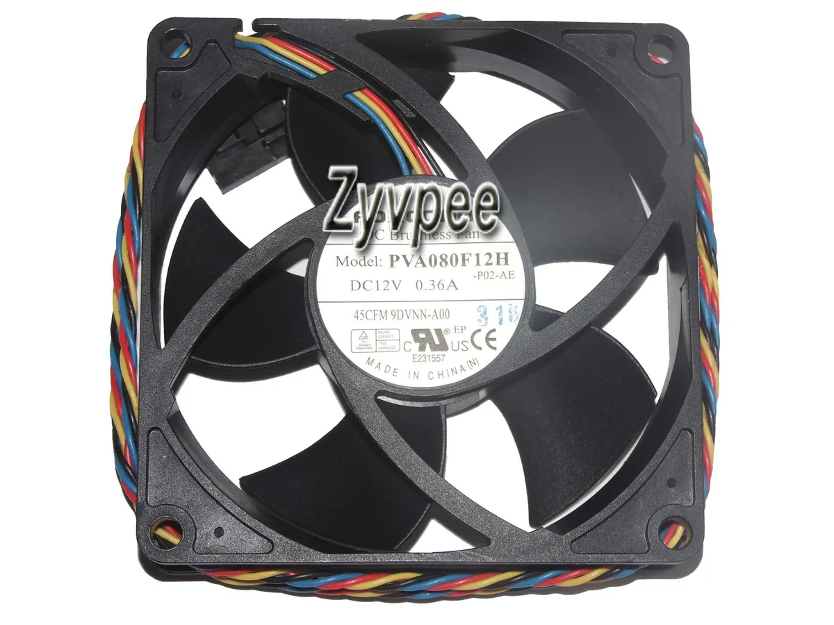 Zyvpee Zyvpee PVA080F12H -P02-AE 80*20mm 12V 0.36A 45CFM case fan — product photo