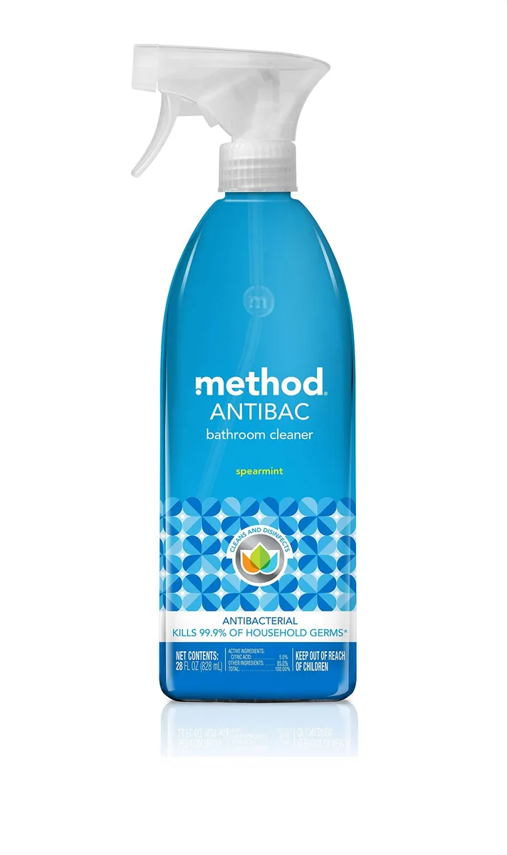  3M Antibacterial Bathroom Cleaner Spearmint 28 Fl Oz — product photo