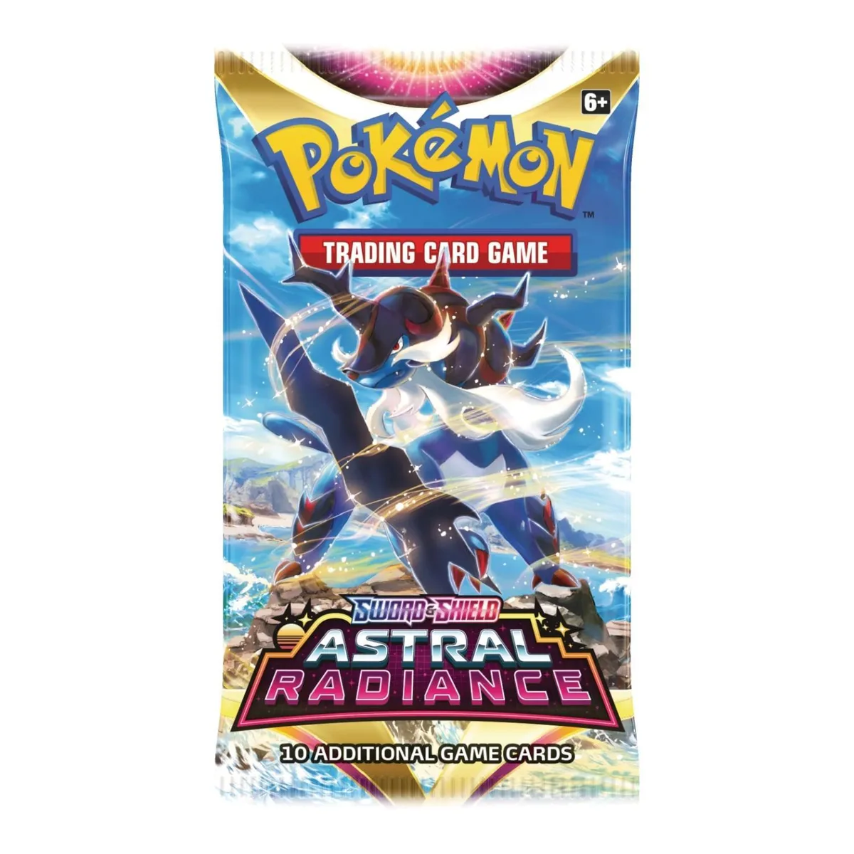 Pokemon Pokemon Astral Radiance Booster Pack Samurott 10 cards — product photo