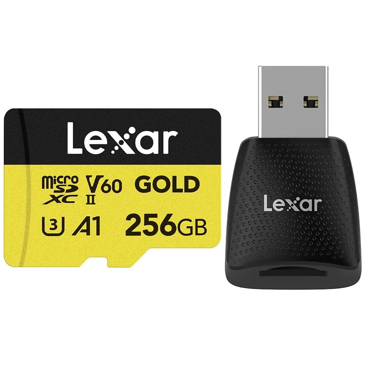 Lexar Lexar Professional GOLD microSDXC GL 256GB memory card — product photo