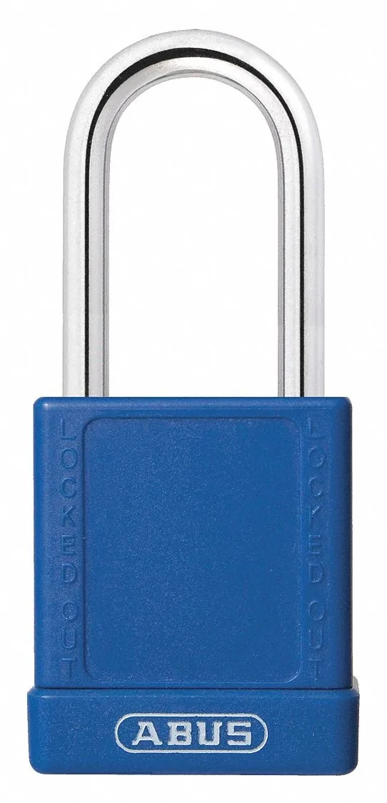 Abus Abus 19631 Lockout Padlock Blue Keyed Different 6 Pack — product photo