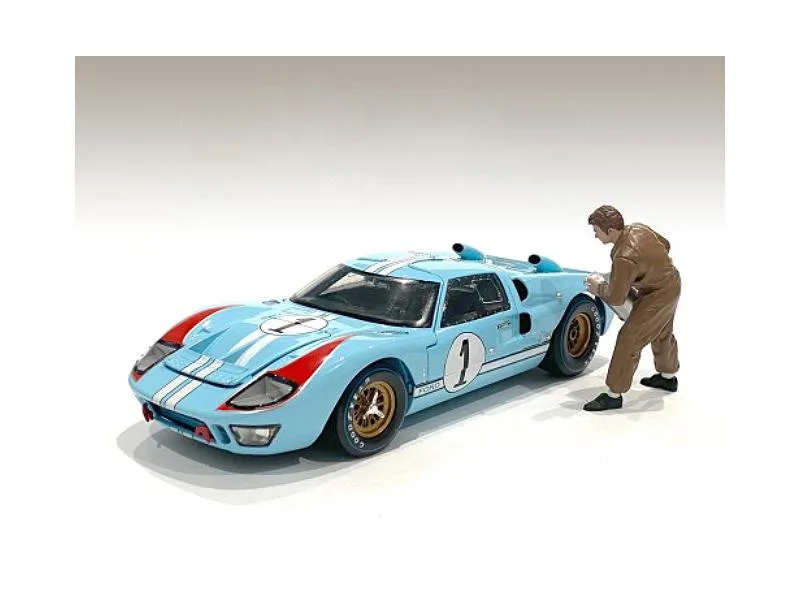 American Diorama American Diorama "Race Day 1" Figurine VI 1/24 Scale 2.5 inch 76388 — product photo