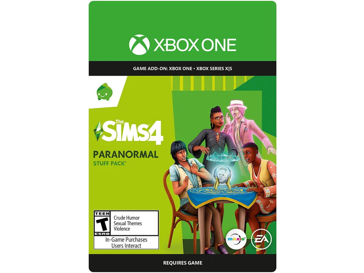 Electronic Arts Electronic Arts The Sims 4 Paranormal Stuff Pack Xbox One 7D4-00600 downloadable game — product photo