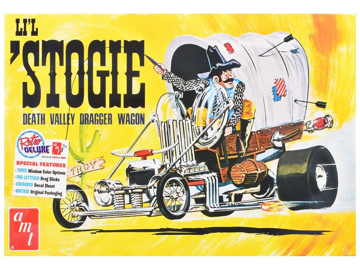 AMT AMT AMT1555 Li'l Stogie Show Rod 1/25 Scale Model Kit 109 Parts — product photo
