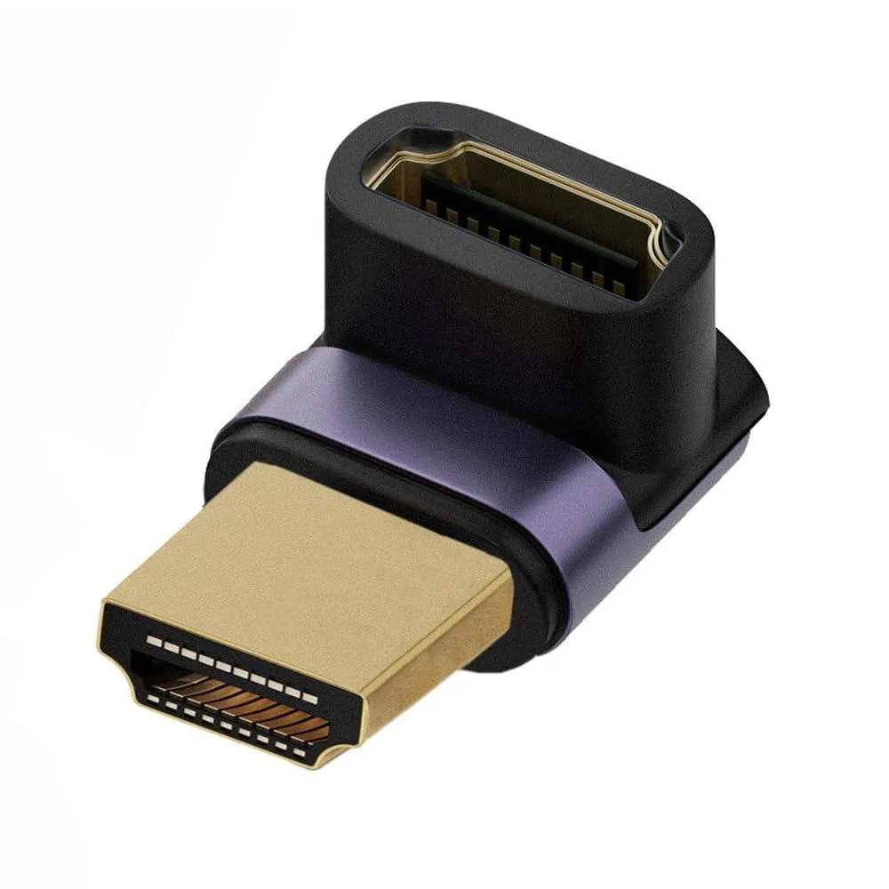 LORDWORLD LORDWORLD HDMI 2.1 8K 60Hz 90 Degree Up Angled Adapter — product photo
