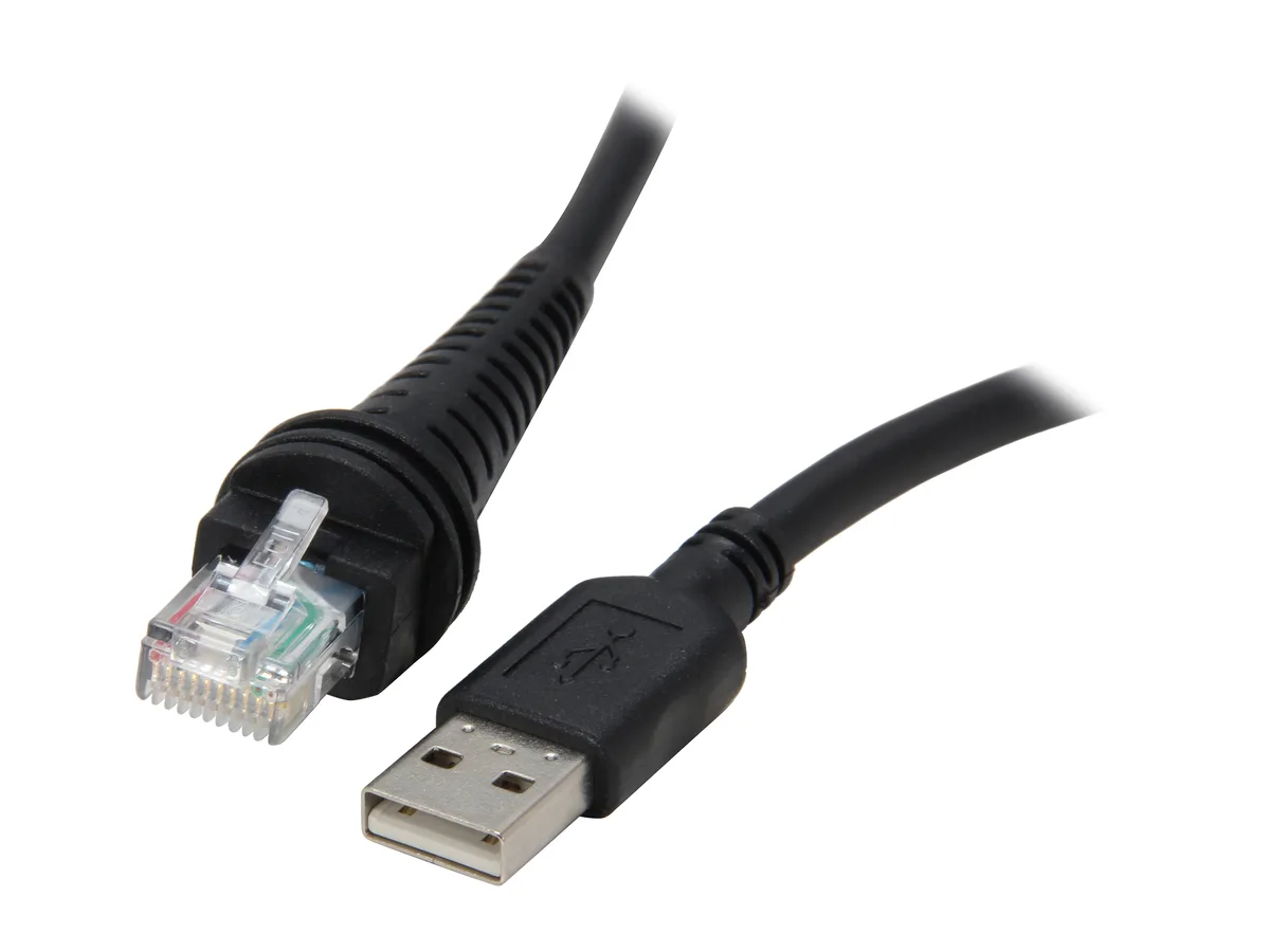 Honeywell Honeywell CBL-500-300-S00 USB Type A cable 9.8 ft black mobile computing accessory — product photo