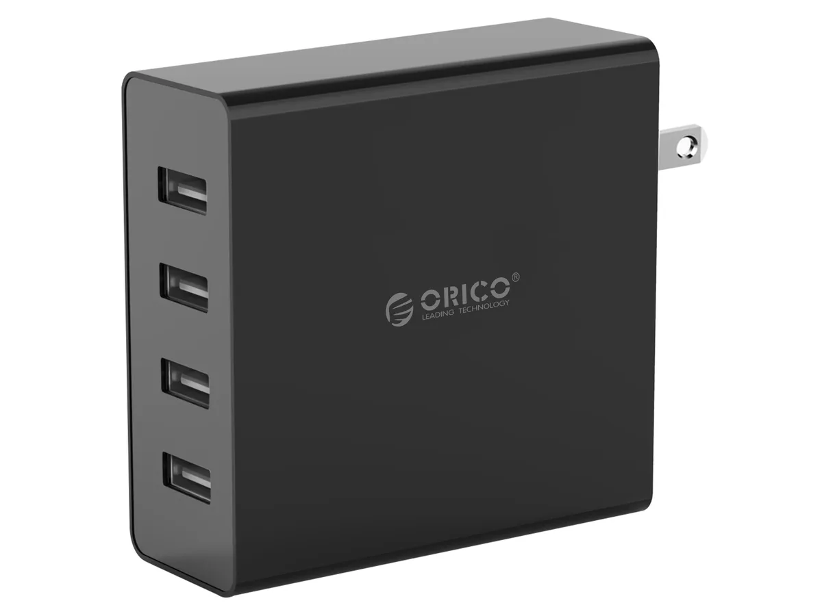 Orico Orico 4-Port USB Wall Charger 30W 2.4A Black — product photo