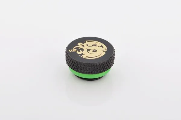 Bitspower Bitspower BP-MBWP-C06V2 G1/4" Stop Fitting Matte Black — product photo