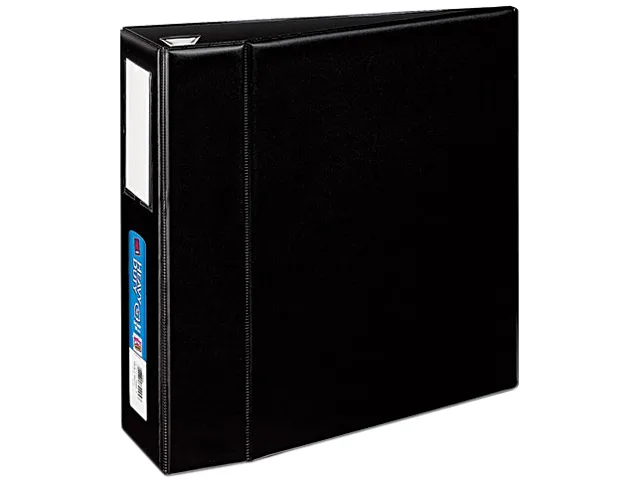 Avery Avery 79994 Heavy-Duty Vinyl EZD Ring Binder 4" Capacity Black — product photo