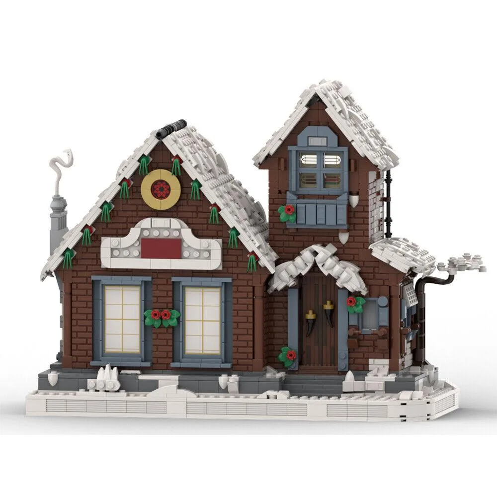 ZITIANYOUBUILD ZITIANYOUBUILD MOC-132309 Winter Cottage 1717 Parts Educational Building Set — product photo